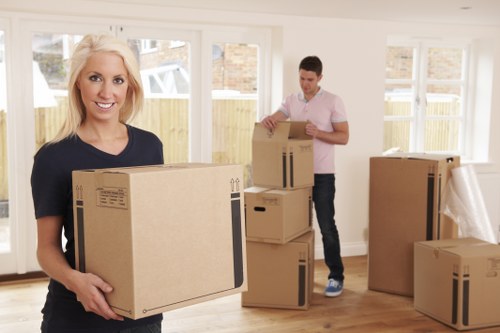 Local team collecting bulky furniture from a Brompton property