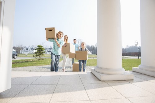 Removal team planning a Brompton home move with access and parking considerations