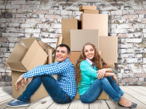 Careful handling of office items in a Brompton commercial relocation