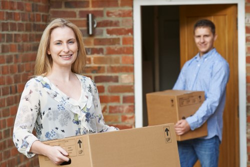 Professional packing services for a Brompton home move