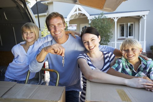 Local van service handling boxes and furniture in Brompton