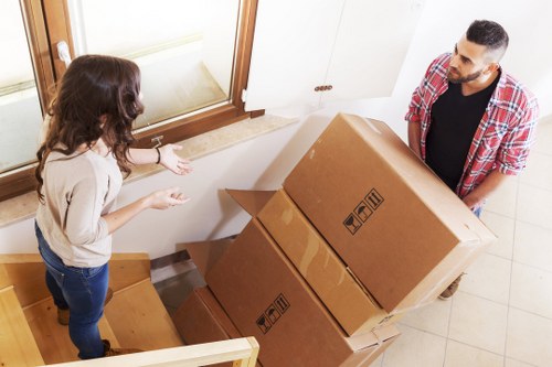 Small office relocation and furniture transport in Brompton