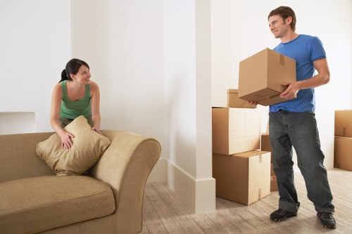 Commercial removals support for offices and businesses in Brompton